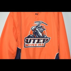 Retro UTEP Miners Windbreaker